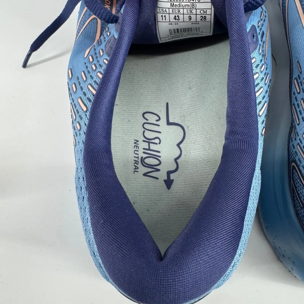 Brooks Glycerin 20 Running Shoes Womens Size 11 Blue Neutral Cushioning